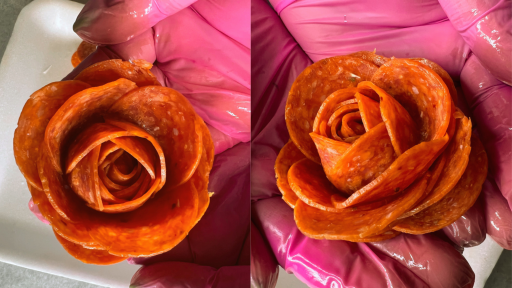 Pepperoni Roses Made the Easy Way (Video)