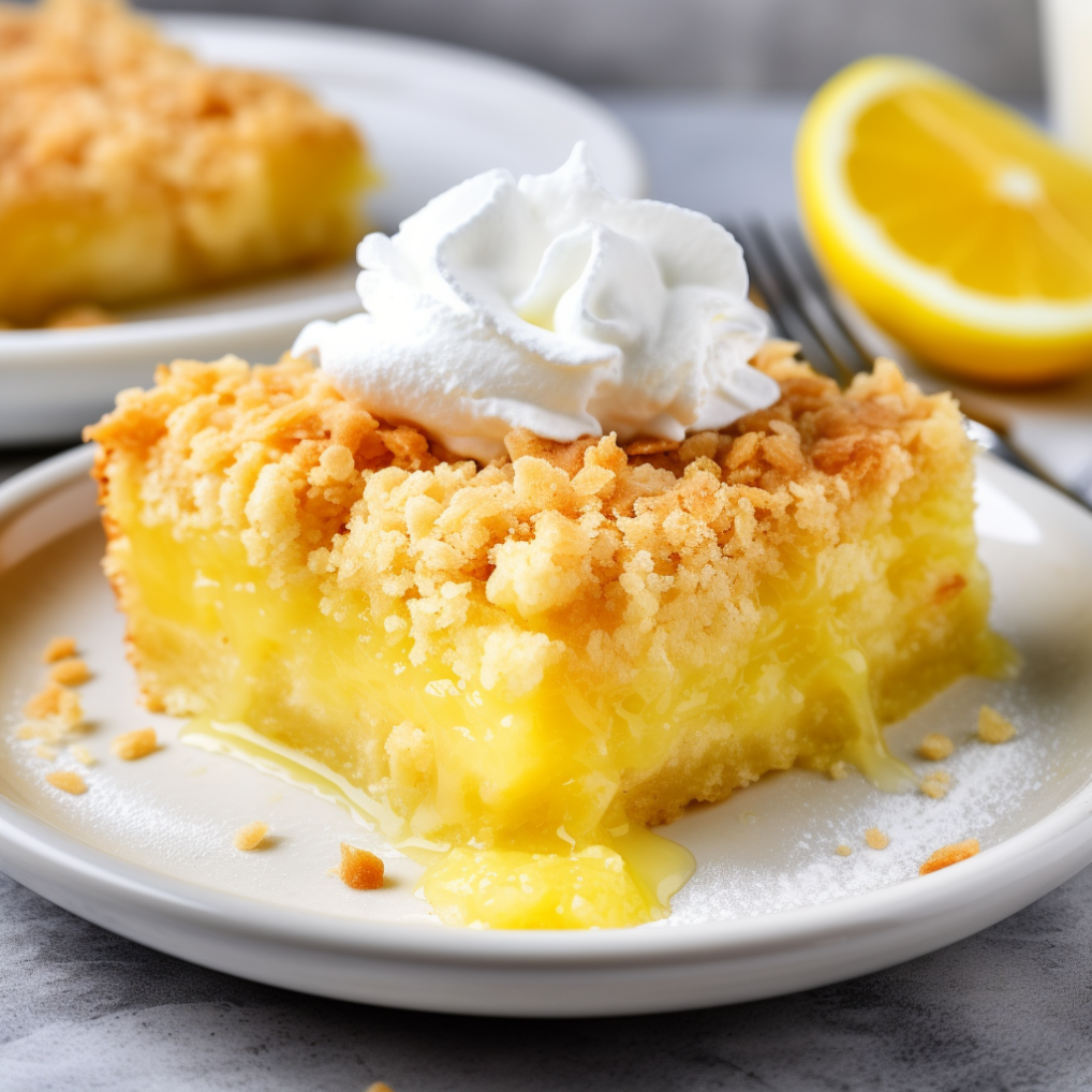 Lemon Dump Cake Amazingly Easy Recipe 1261